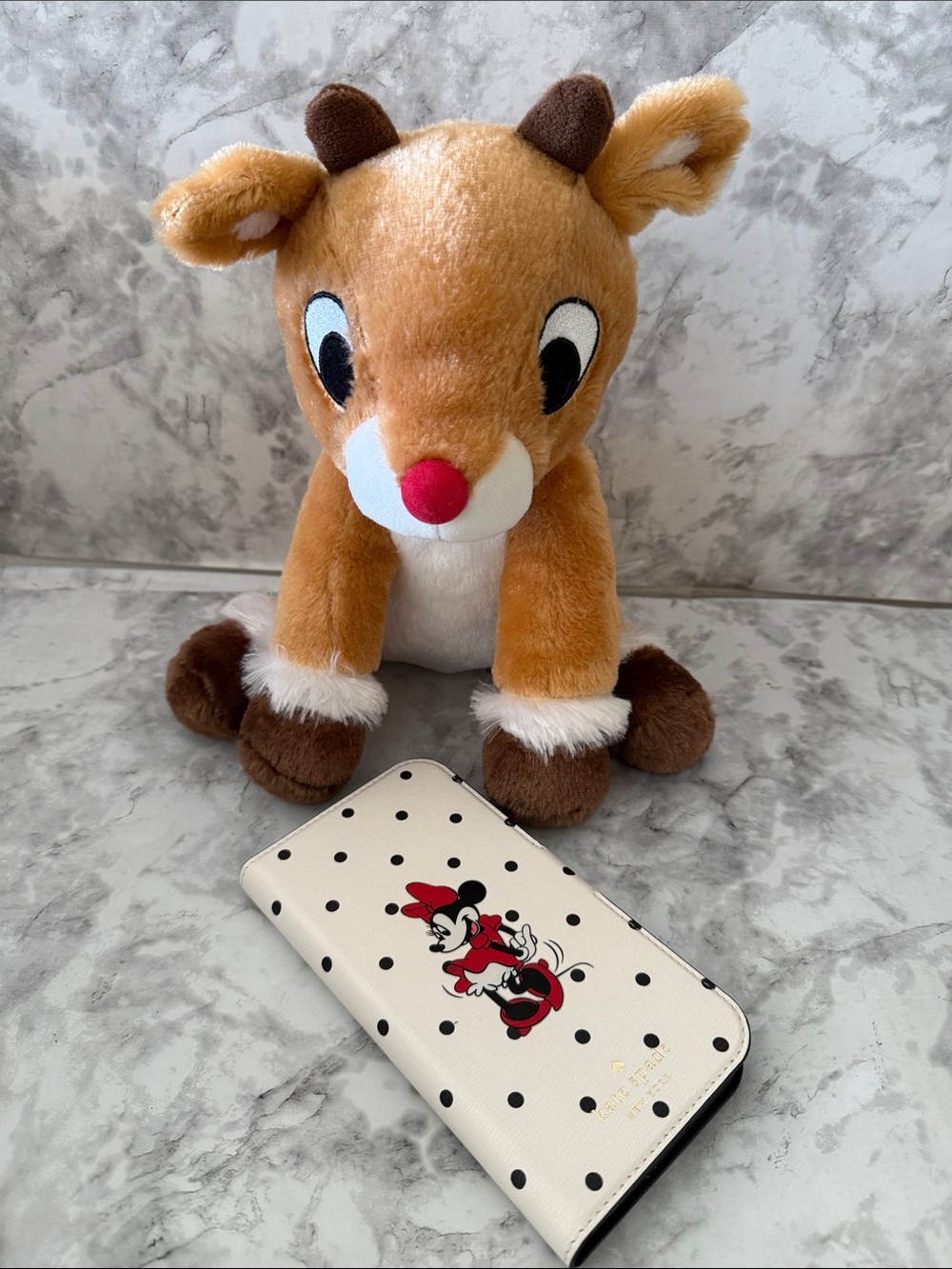 kate spade x Disney I phone 12 pro max/ wallet novelty Minnie Mouse